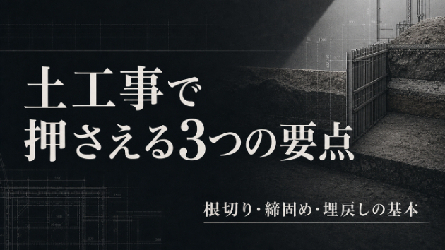 【０００３_土工事】公共建築工事・改修工事　監理指針の豆知識♪