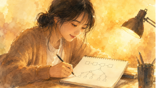 📚 自分がやった、大学受験のための図解勉強法