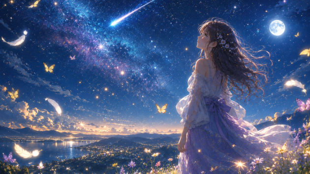 流れ星を見ると願い事をしたくなる理由