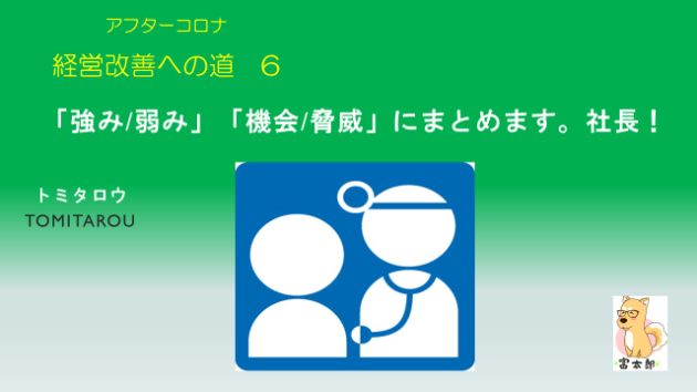 アフターコロナ　経営改善への道　6