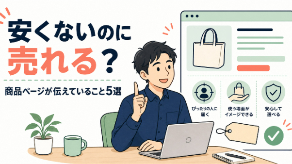 競合より安くないのに売れる商品ページが伝えていること5選