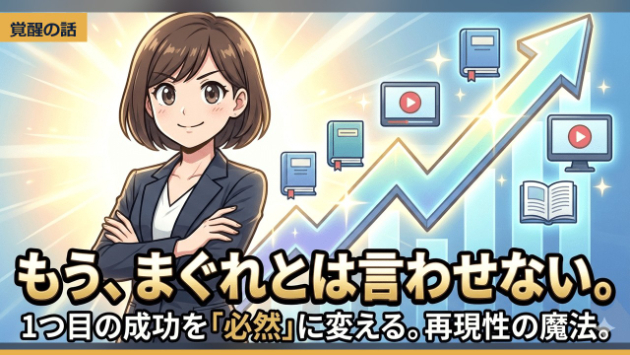 【マンガ】「もう、まぐれとは言わせない」副業レベルだった私が、事業家として覚醒した瞬間