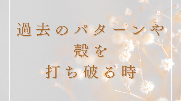 自分の殻をやぶりましょう