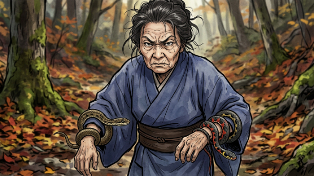 AI妖怪018蛇骨婆