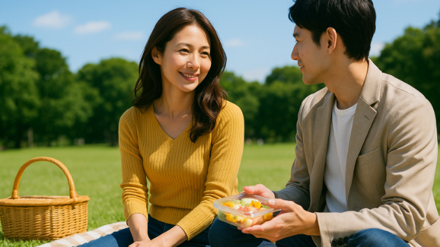 五月晴れのピクニックで起こる“波動の共振”