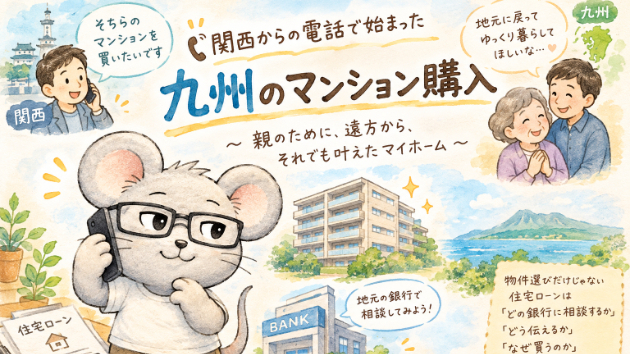 関西に住む息子さんが、九州のマンションを買った話