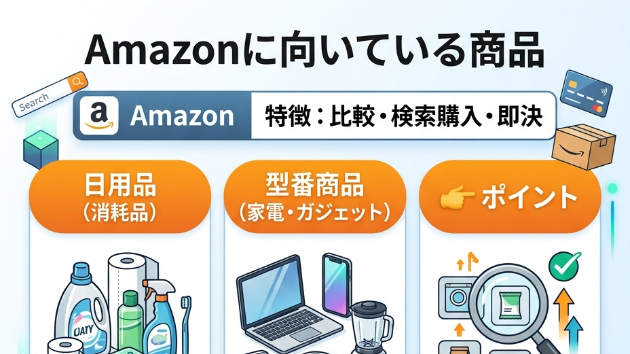 【Amazonで売れる商品の共通点って？】