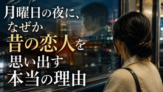 霊視鑑定・月曜日の夜に、なぜか昔の恋人を思い出す本当の理由　💗