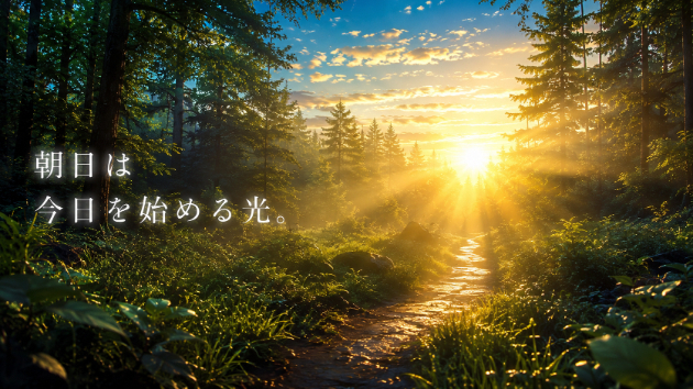 朝日を見ると元気になるのはなぜ？心と体が整う朝の習慣
