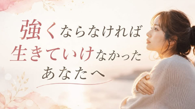 強くならなければ生きていけなかったあなたへ