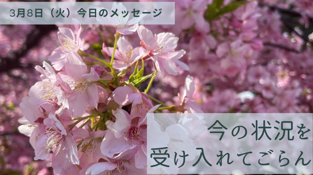 まずは受け入れて