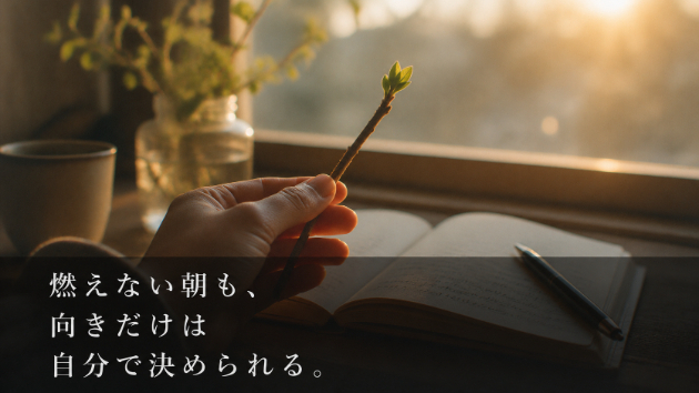 情熱は「ボーナス」。なくても進める仕組みを持っておく。