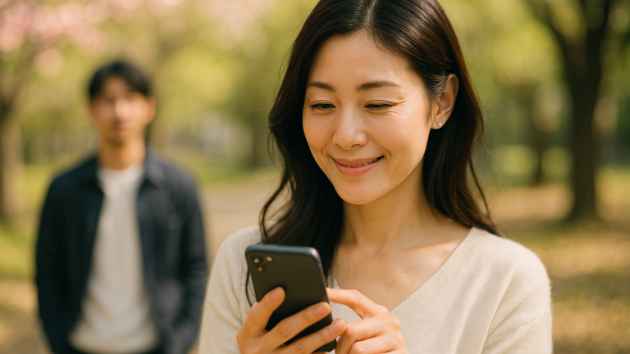春の午後、彼からのLINEが“引き寄せ”だったと気づく瞬間