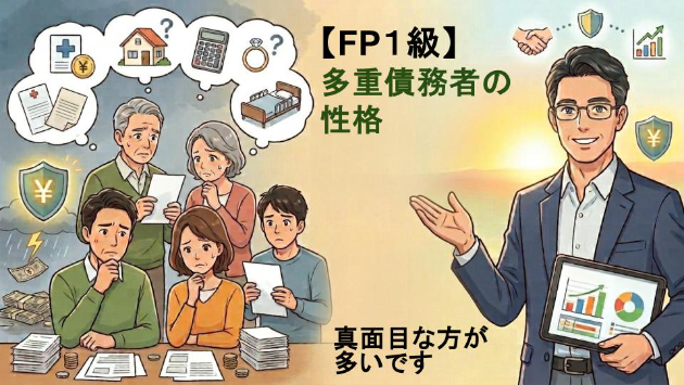 【FP1級の現場から】多重債務者の性格