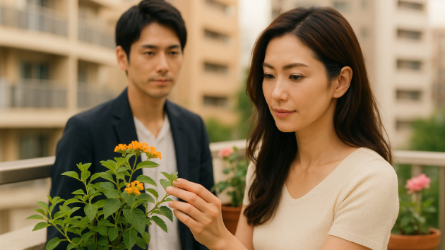 ベランダの鉢植えが伝える“恋愛エネルギーの変化”