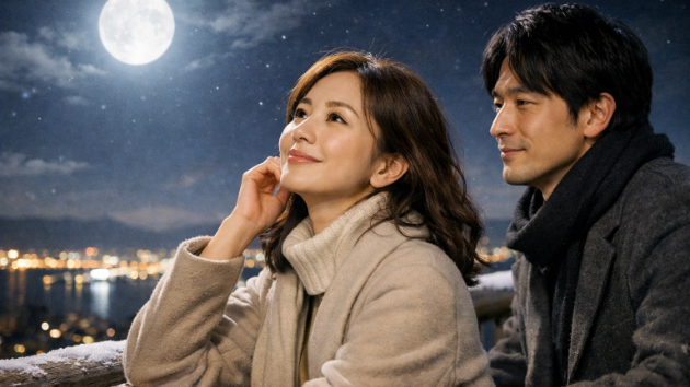 月明かりが濃い夜ほど彼は正直になる