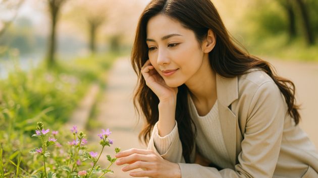 春の道端に咲く花があなたに伝えたかった恋のヒント