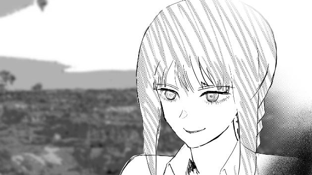 楽曲サムネをイメージして落書き②