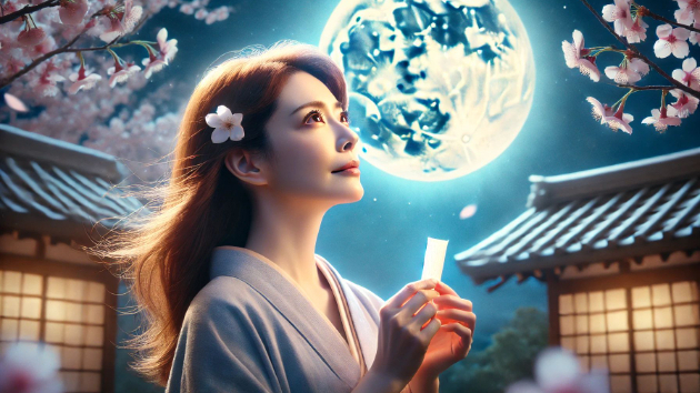 春の満月の夜に願いをかけると恋愛がうまくいく理由
