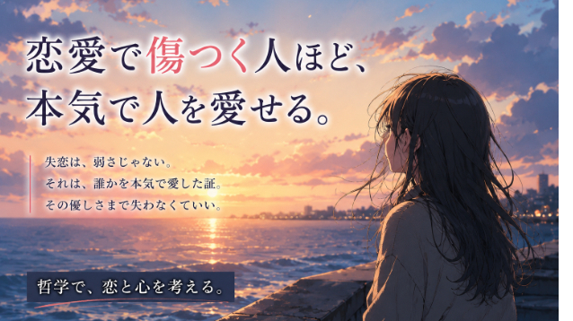 恋愛で深く傷つく人ほど、本気で人を愛せる理由。