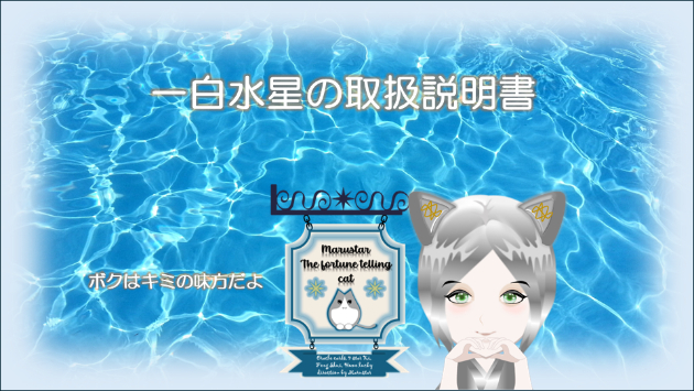 🌊 一白水星の取扱説明書