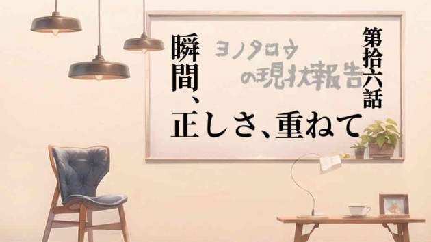 瞬間、正しさ、重ねて