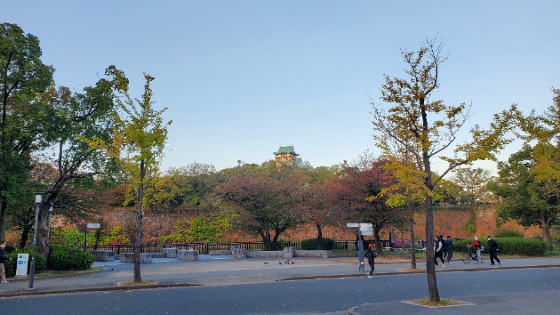 大阪城公園ランニング(13回目)／はじめて足をつらずに走れました