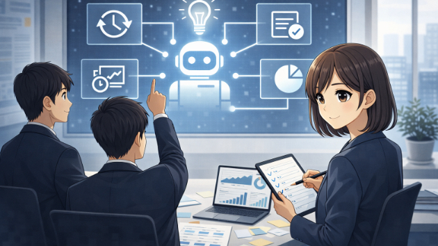 AI導入フロー整理：④ AIに置き換える業務の決め方