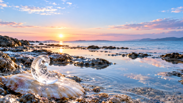 水晶の勾玉｜澄んだ心で新しい一歩を