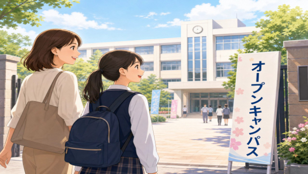 まずは知ろう！「⾏きたい」⾼校を⾒つける夏