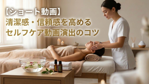 【ショート動画】清潔感と信頼感を高めるセルフケア動画の演出テクニック