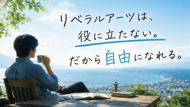 リベラルアーツは、役に立たない。だから自由になれる。「それ、何の役に立つの？」という問い