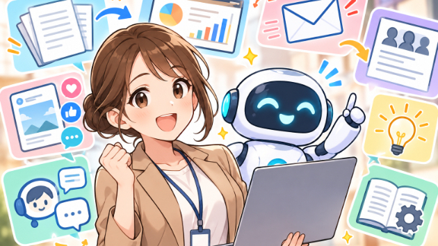 AI活用事例：① 事務作業でAIを使う例