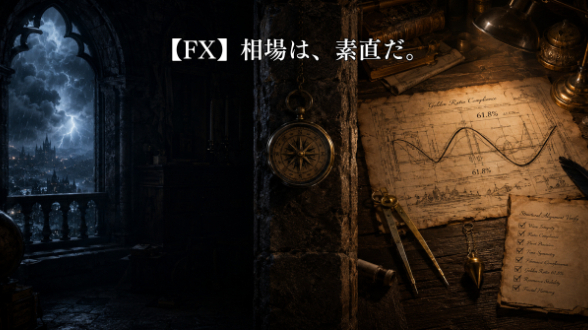 【FX】相場は、素直だ。