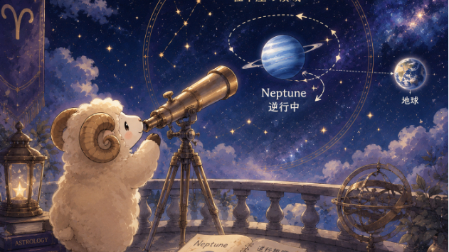 海王星が「逆行」という霧をまくとき。迷いこそが、理想への近道