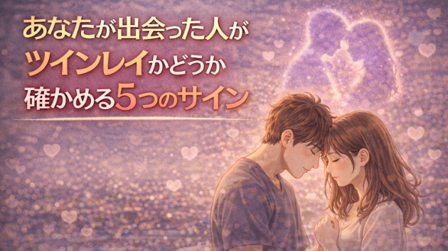 あなたが出会った人がツインレイかどうか確かめる5つのサイン