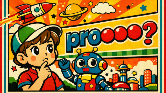 "problem・program"「プロ〇〇〇」と言わないし、2つとも違う言い方なんです！