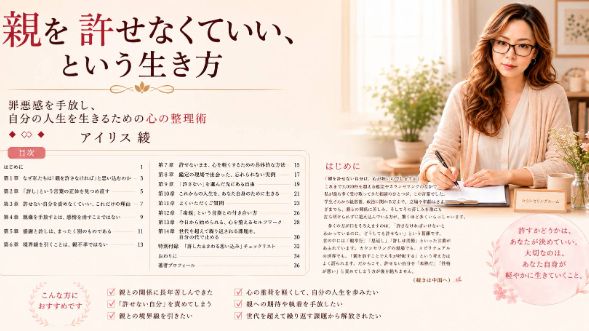 親を許せなくていい、という生き方
