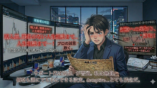 【告発と哲学】プロの無償サポートを「搾取」した身勝手なキャンセル。そして、本当のトレーダーが歩む道。