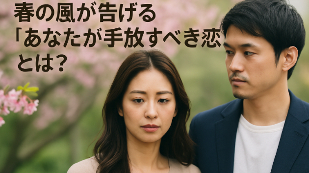 春の風が告げる「あなたが手放すべき恋」とは？