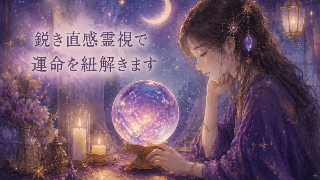 心の奥に眠る答えを読み解く、未来への道しるべとなる霊視鑑定