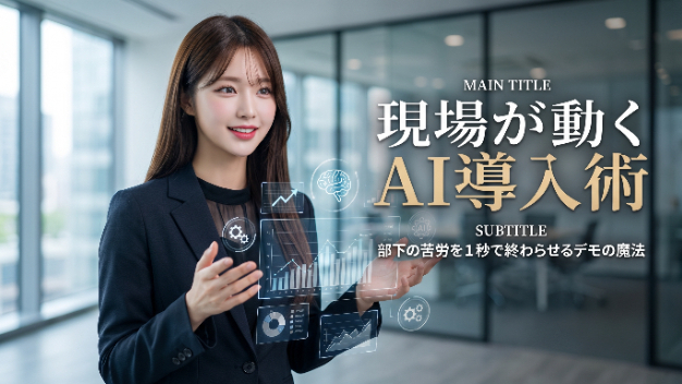 マニュアルだけでは絶対動かない。ITアレルギーの現場をAIで自走させる「実演と感情」のハック