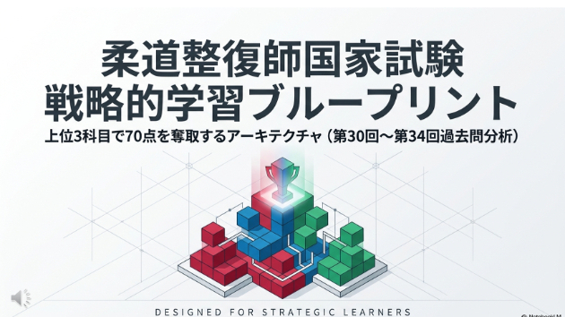 柔道整復師国家試験戦略的学習