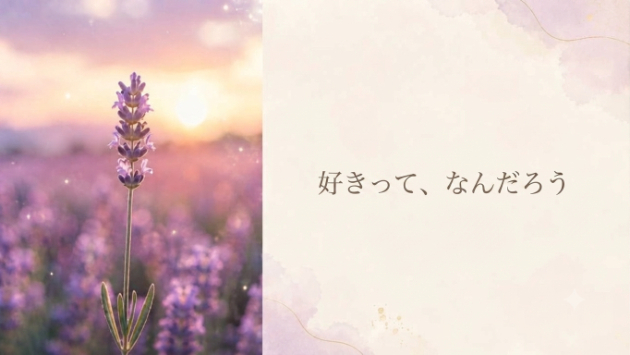 『好きって、なんだろう』