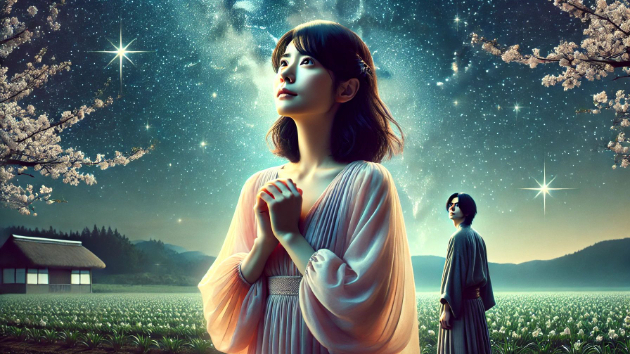 春の星空に願いを込めて「恋を叶える祈り方」