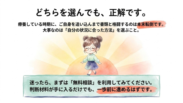 障害年金申請、自分でやる？専門家に頼む？　～正直に損得をぶっちゃけます～