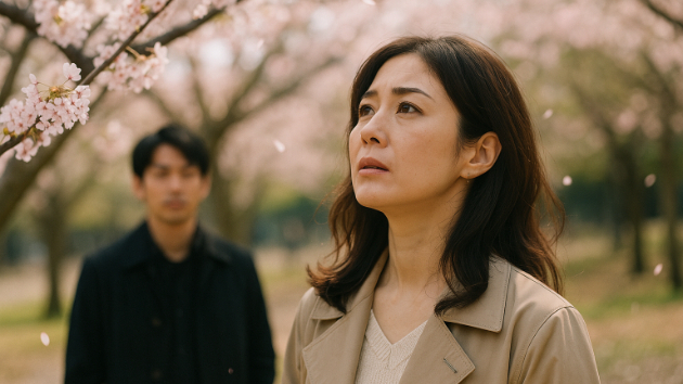 桜の散る瞬間に訪れる「恋の気づき」