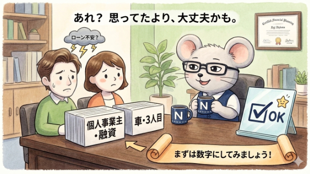 「住宅ローン、通るんでしょうか……？」のギモンは誰でもある