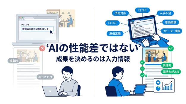 AIライティングで成果が出る人、出ない人の違い