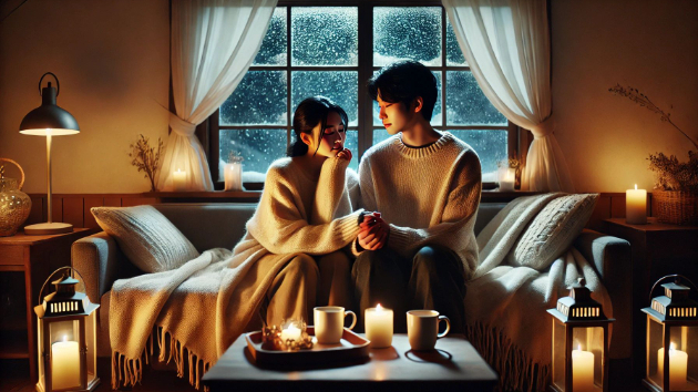 心が響き合う「冬の夜の二人だけの時間」